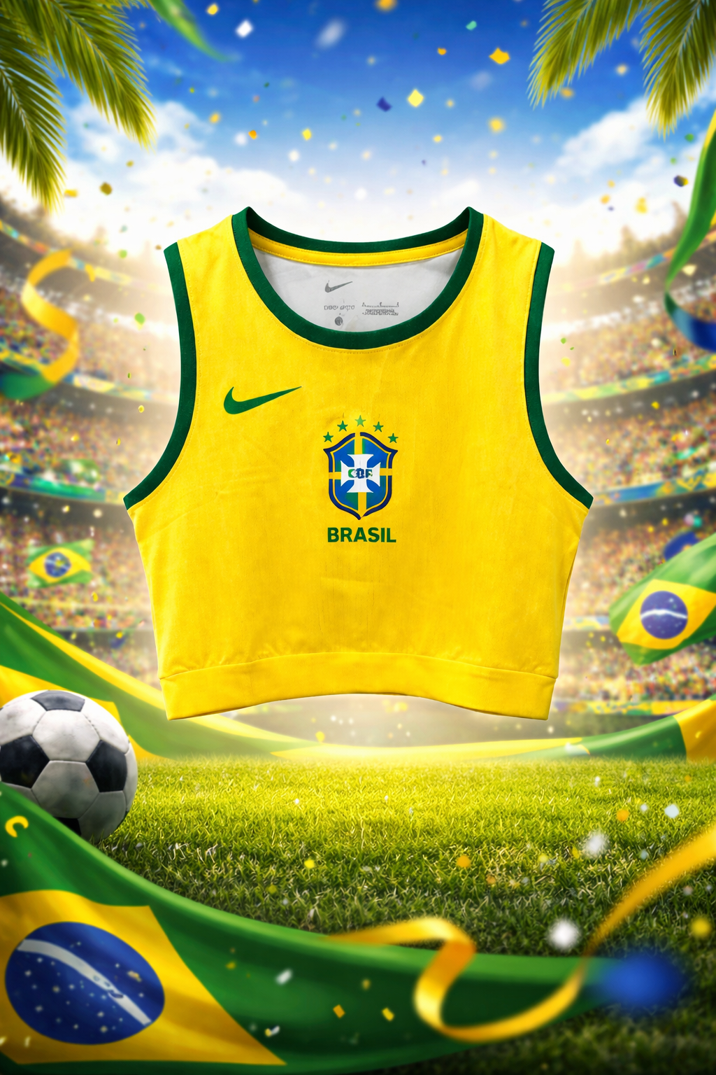 Cropped Brasil